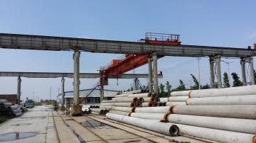400dia concrete round pile mould