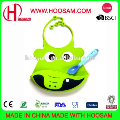 lovely food-grade large baby bibs,silicone baby bibs,funny baby bibs