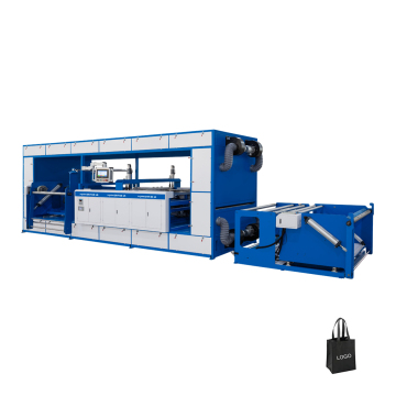 Automatic Single Color Roll to Roll Non-Woven Fabric Screen Printing Machine