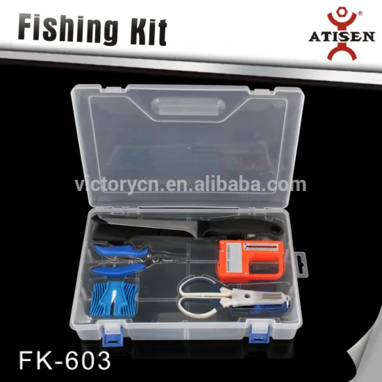 Portable Plastic Transparency Box For Fishing Tackle Fishing Kit Storage Box