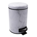 Steel Round Mable Pedal Trash Can