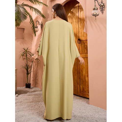 توری چاپ هندسی Batwing Abaya