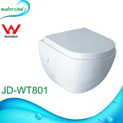 JD-WT802 Square toilet wall hang Australia watermark certified toilet