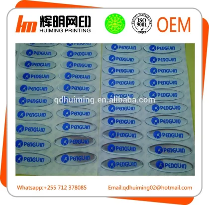 brand 3d epoxy sticker