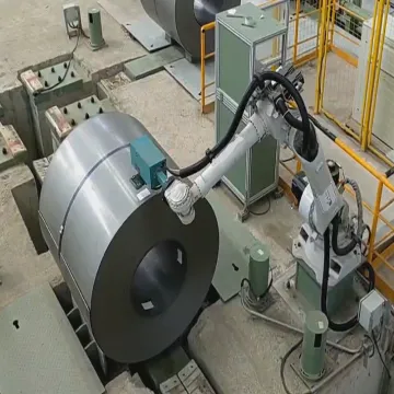 Automated Steel Coil Labeling Machine