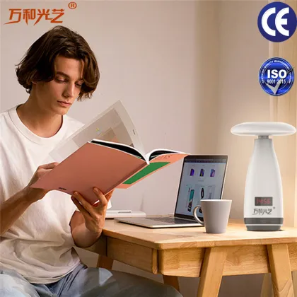 Portable table light wisdom table lamp
