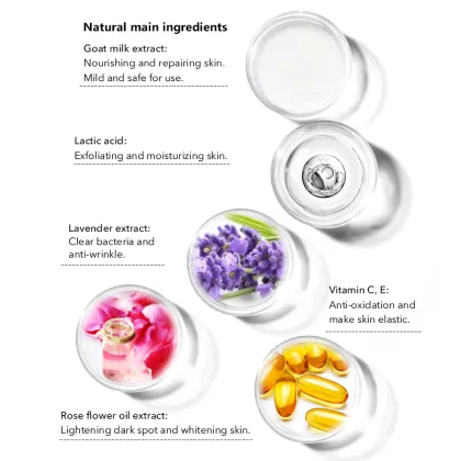 Low MOQ Private Label Collagen Moisturizer Exfoliating Gel