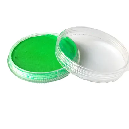 Blacklight UV glow in the dark face painting