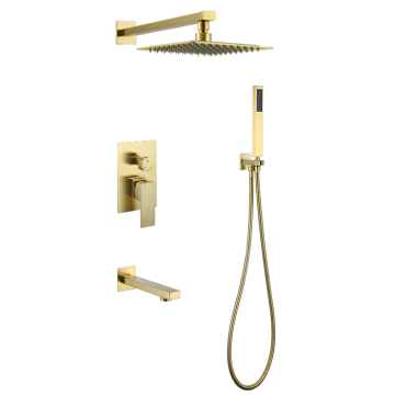 Luxury Stainless Steel Gold Bathroom Faucets: Mixer, Shower & Concealed Taps
