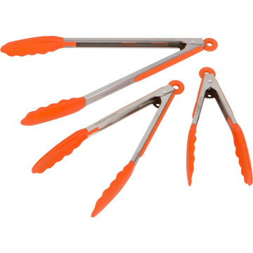 Silicone Food Bread Tongs for Kitchen BBQ Grill