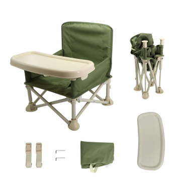 Portable Booster Baby Chair for 6-12 Month Olds - Indoor Use