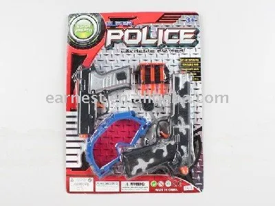 Plastic Police Set Toy