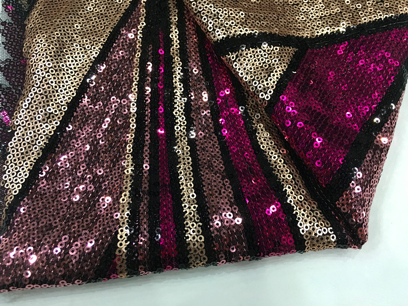 Sequin Embroidery Fabric
