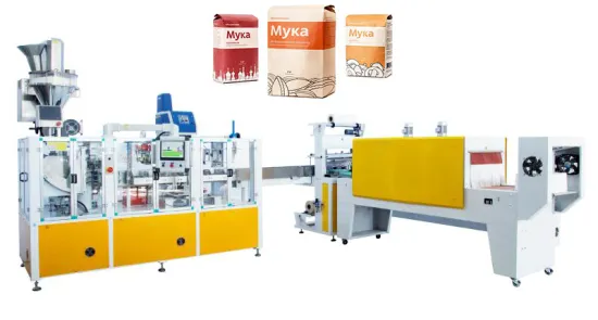 Automatic Paper Bag Packaging Line for Powder