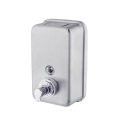 ABS chrome wall mounted hand liquid soap dispenser