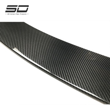 V Design Carbon Fiber Rear Wing Spoiler for Tesla Model 3