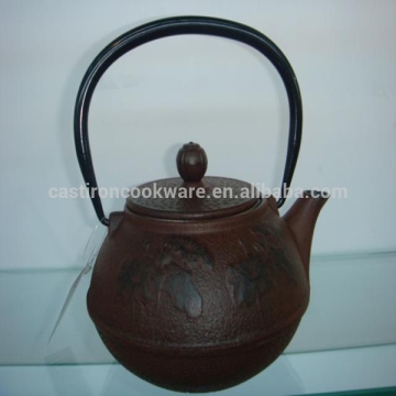 New Shape Vegetable Oil Cast Iron Teakettle