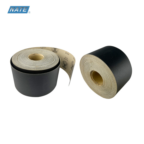 Sand Paper Roll Abrasive Paper Roll Black Sand Paper Rolls 120 Manufactory