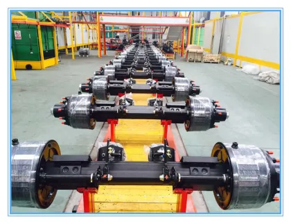 14T Germany type BPW trailer axle