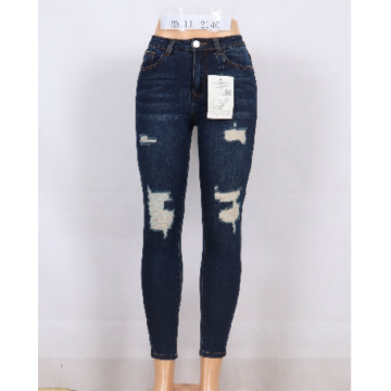 Customized Fashion Women's Ripped Jeans