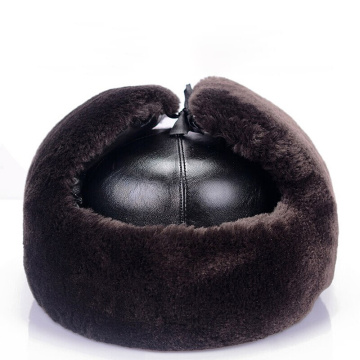 Topi keras musim sejuk Faux Fleece Cotton