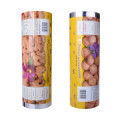 printed plastic roll film cookies packaging