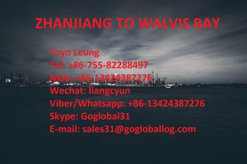 Namibya Walvis Körfezi Zhanjiang Zhanjiang Deniz Taşımacılığı Limanı