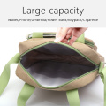 Canvas chest bag messenger shoulder bag