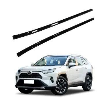 High-Quality Black Side Bars and Roof Rack for Toyota RAV4 2020