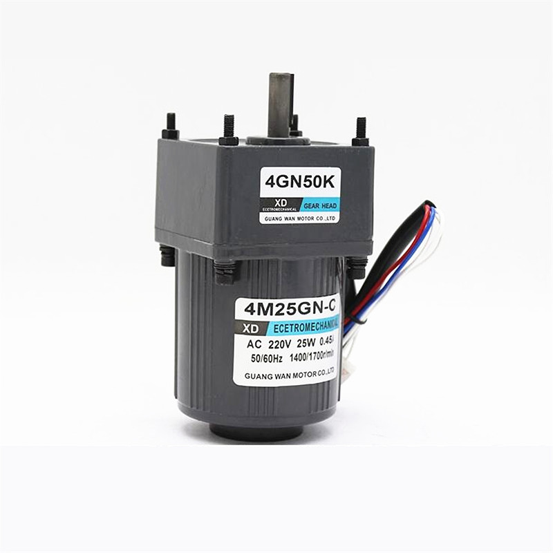 4M25GN-C AC 220V 25W Single Phase gear Geared AC motor with CW/CCW Adjustable Speed Controller Unit Asynchronous motor