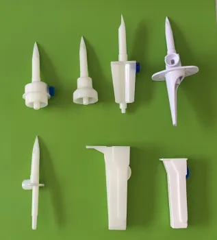 Air Spike And Flow Regulator Of Infusion Set