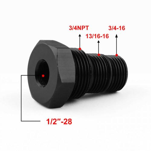 1/2-28 bis 3/4-16 Auto-Kraftstofffilteradapter-Anschluss