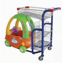 Fun Metal Shopping Trolley for Children