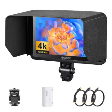 Viltrox DC-550 da 5,5 pollici 4K HDMI in/out Kit di monitoraggio del campo video