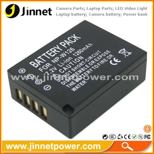 For Fuji Np-w126 Battery For Digital Fujifilm Camera Finepix Hs30exr X-pro1 