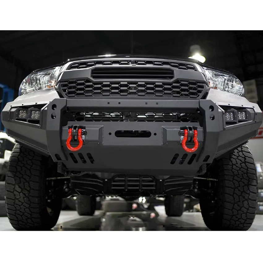 Offroad Accessories Hilux Front Steel Bumper Body Kit 4 Runner Bull Bar Car Bumpers for Hilux Revo Rocco2 Offroad Accessories Hilux Front Steel Bumper Body Kit 4 Runner Bull Bar Car Bumpers for Hilux Revo Rocco2