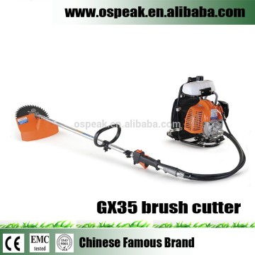 43cc knapsack gasoline grass cutter pole grass cutting machine