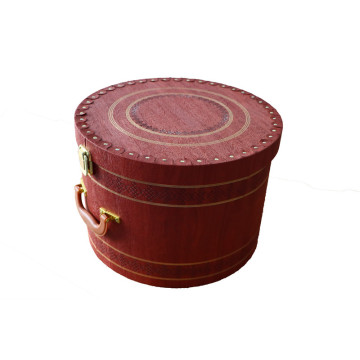 Wholesale Leather Boxes with Hot Stamped Logos for Hats and Clothing
