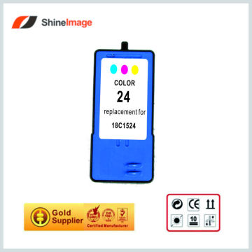 high quality color inkjet cartridge for Lexmark 24 18C1524