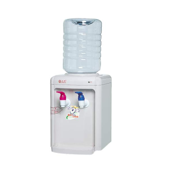 Factory Direct Mini Water Dispenser: Portable Hot & Cold Cooling Machine for Home & Hotel, featuring a Durable Plastic Housing