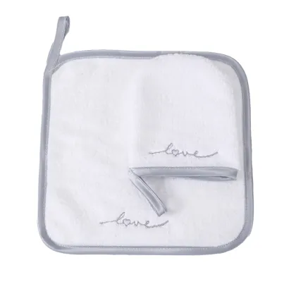 Reusable Microfiber Face Towel Set for Makeup Removal and Cleansing