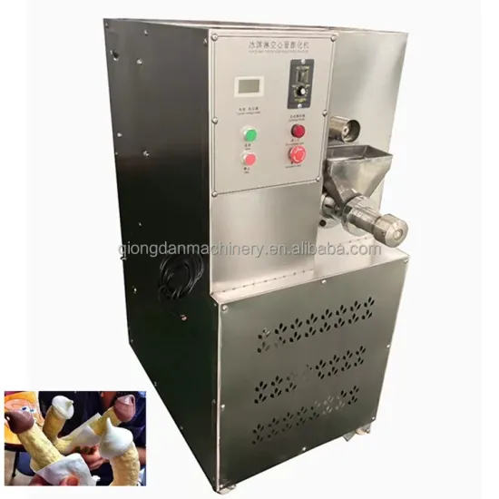 Automatic Hollow Tube Corn Puff Making Machine - Ice Cream Cone Puff Machine