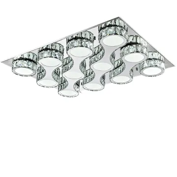 chandeliers lighting iron lobby design light modern crystal