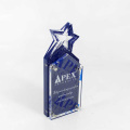 Diseño personalizado de acrílico estrella de plástico trofeo