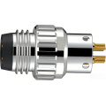 Stainless Steel M8 Connector 4 Pin Female Nut