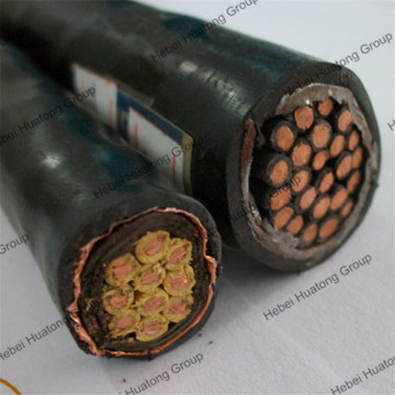 0.6/1kv Solid Copper Conductor PVC Insulation PVC Sheath Copper Tape Shield Cable Hot Sale