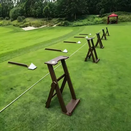 Commercial Steel Golf Bag Storage Rack
