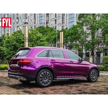 Ultra Gloss Metallic Grape Violet Car Vinyl Film