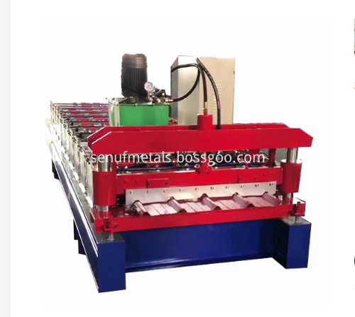 840 Single Layer Metal Forming Machine Coil Glazed Tile Roll Forming Machine1