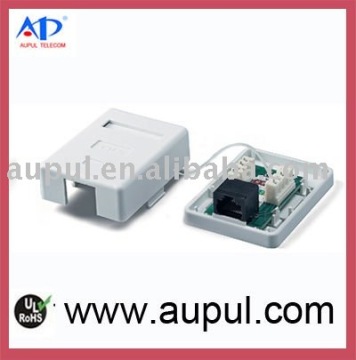 Surface Wall Mount Box RJ45, Category 5e